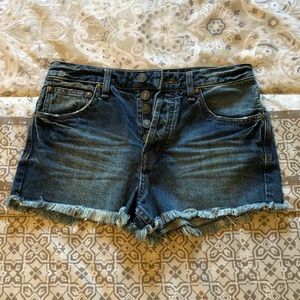 Free people women’s jean shorts